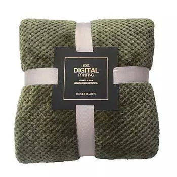 Фланелевое одеяла Moocorvic, зеленый