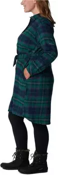Фланелевое платье Holly Hideaway больших размеров Columbia, цвет Spruce Multi Tartan