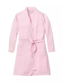 Фланелевой халат Petite Plume, розовый