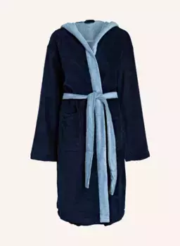 Фланелевой халат poppy Vossen, синий