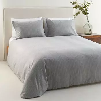 фланелевой комплект пододеяльников Pierre El Corte Ingls, серый