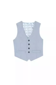 Фланелевой жилет для мальчика Moss, синий