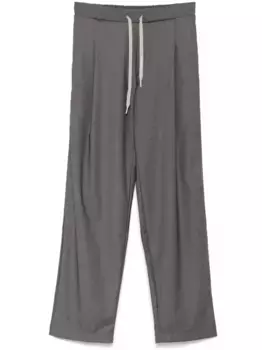 Фланелевые брюки A PAPER KID, серый