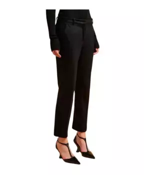 Фланелевые брюки чиносы Liviana Conti, черный