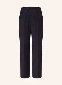 Фланелевые брюки Хейтли Weekend Max Mara, синий