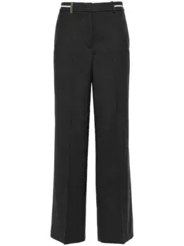 Фланелевые брюки Peserico, серый