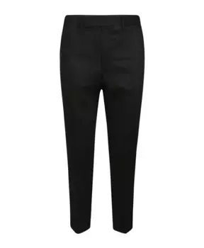 Фланелевые брюки Rebel высокое качество строгий неформальный Pt Torino, черный