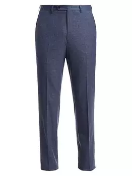 Фланелевые брюки Saks Fifth Avenue, синий