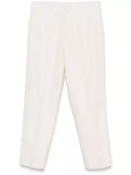 Фланелевые брюки Zegna, белый