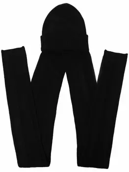 Flapper кашемировая шапка бини Amy, черный