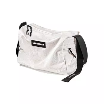 Flash Tide LIVEBOX EN DIRECT Мужская сумка через плечо, От белого