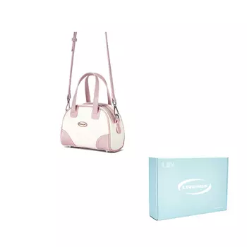 Flash Tide LIVEBOX EN DIRECT Женская сумка через плечо, Светло-розовый