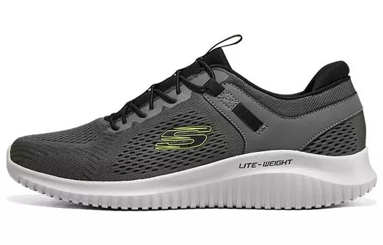 Flection 1.0 Кроссовки Lifestyle для мужчин с низким верхом серого/белого цвета Skechers