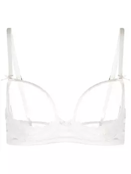 Fleur Du Mal бюстгальтер Charlotte, белый