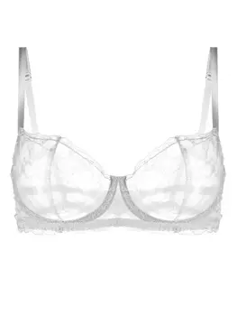 Fleur Of England бюстгальтер-балконет Sigrid, серый