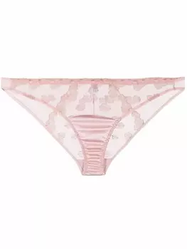 Fleur Of England трусы-брифы Valentina с узором, розовый