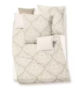 Fleuresse Edel Jaquard - Фланелевое постельное белье с разноцветными ткаными орнаментами миндаля, размер: 200x200см.