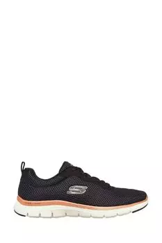 Flex Appeal 40 - женская спортивная обувь Brilliant View Skechers, черный