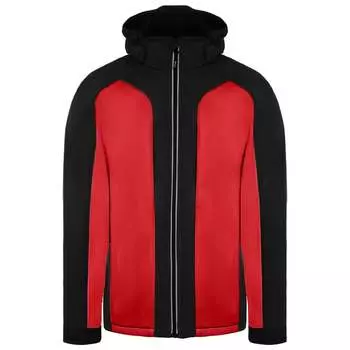 Flex мужская красно-черная куртка из софтшелла Dickies, черный