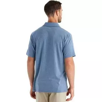 Flex Polo мужская Free Fly, цвет Heather Deepwater