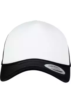 Flexfit Flex Cap " Flexfit Trucker Foam Trucker Cap Curved Visor", белый