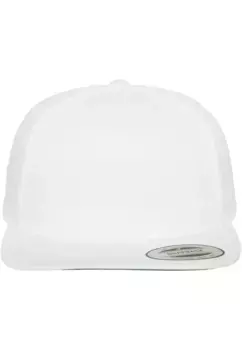 Flexfit Flex Cap " Flexfit Unisex Classic 5 Panel Snapback", белый