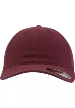 Flexfit Flex Cap " Flexfit Unisex Flexfit Garment Washed Cotton Dad Hat ", бордовый