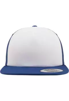 Flexfit Flex Cap " Flexfit Unisex Foam Trucker с белой передней частью", белый