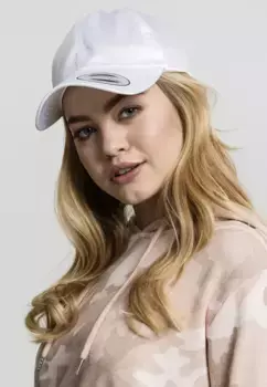 Flexfit Flex Cap " Flexfit Unisex Low Profile Satin Cap", белый