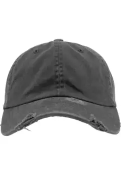 Flexfit Flex Cap " Flexfit Unisex Low Profile Destructed Cap", серый