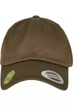 Flexfit Flex Cap " Flexfit Unisex Низкопрофильная кепка из органического хлопка", оливковый