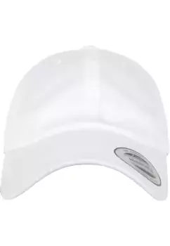 Flexfit Flex Cap " Flexfit Unisex Низкопрофильная кепка из органического хлопка", белый