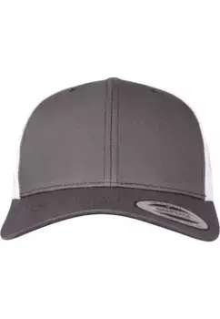 Flexfit Flex Cap " Flexfit Unisex Retro Trucker 2-Tone", цвет Darkgrey/White