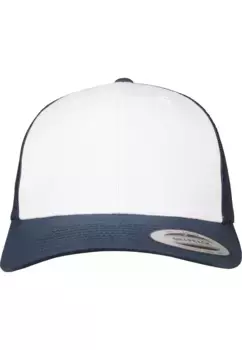 Flexfit Flex Cap " Flexfit Unisex Retro Trucker Color Front", белый