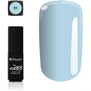 Flexy Hybrid Soak Off Gel № 51, Silcare