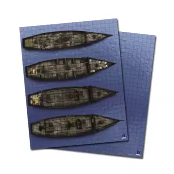 Флип-мат - Корабль (1-е издание), GameMastery - Flip-Mats - Assorted
