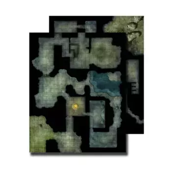 Флип-мат - Подземелье с привидениями, GameMastery - Flip-Mats - Crypts, Dungeons & Underground Locales