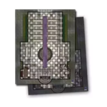 Флип-мат - Собор, GameMastery - Flip-Mats - Building, City & Village Locales