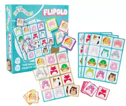 Флиполо (PL-версия), карточная игра, Squishmallows