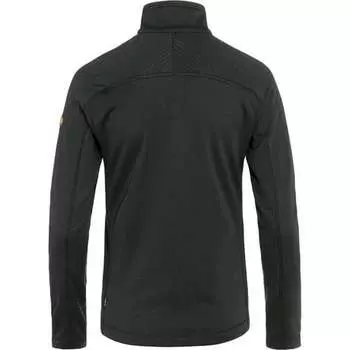 Флис Abisko Lite на молнии 1/2 женский Fjallraven, черный