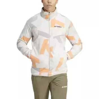 Флис adidas Terrex Multi Printed full zip, разноцветный