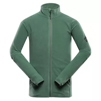 Флис Alpine Pro Sius full zip, зеленый