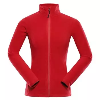 Флис Alpine Pro Siusa full zip, красный