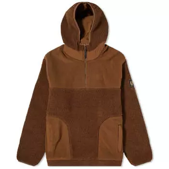 Флис Belstaff Stamford Quarter Zip, цвет Bronze Brown
