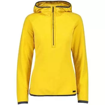 Флис CMP 31G3416 Fix Hood half zip, желтый
