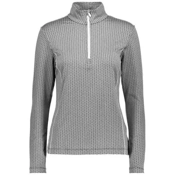Флис CMP 39L2696 Ultralight Sweat Printed half zip, серый