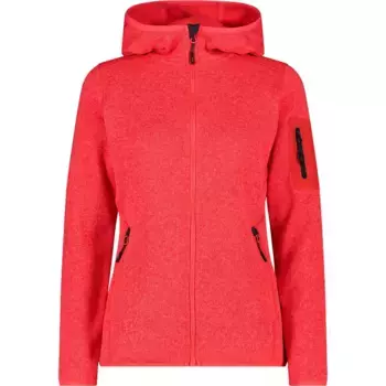 Флис CMP 3H19826 hoodie, красный