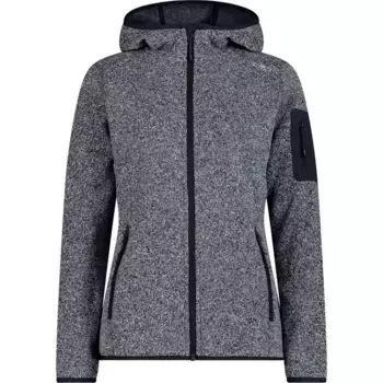 Флис CMP 3H19826 hoodie, серый