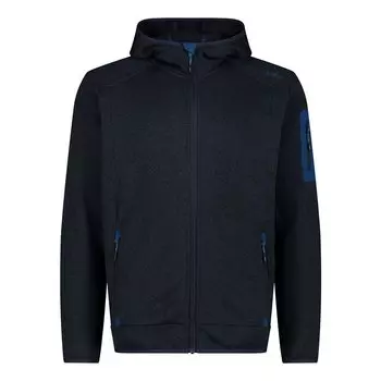 Флис CMP 3H60847N full zip, синий