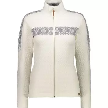 Флис CMP Knitted Pullover 7H26006 half zip, белый